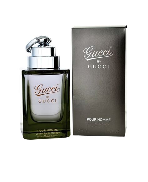 gucci by gucci pour homme aftershave lotion 90 ml splash|gucci eau de toilette.